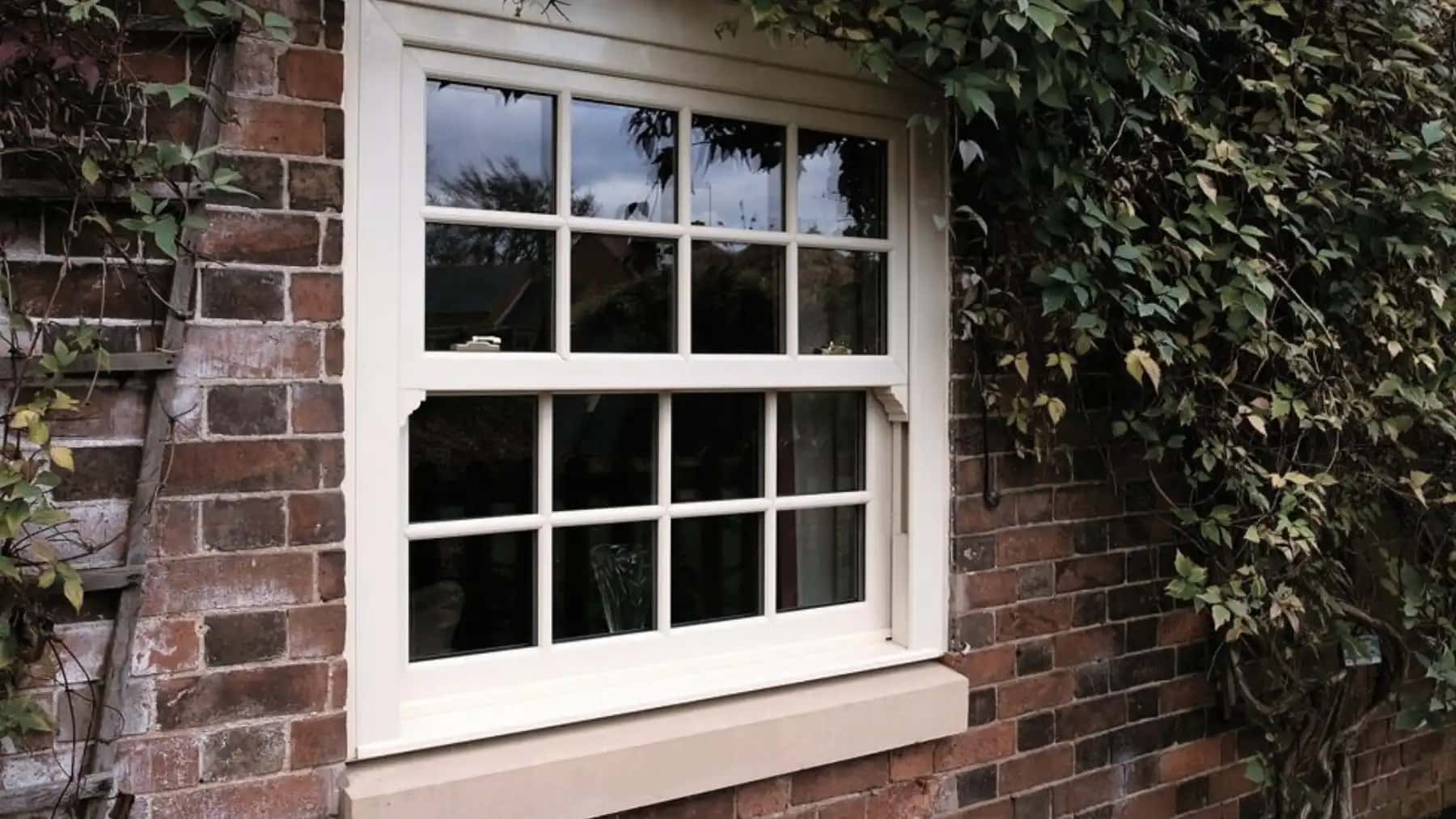Premium sliding sash windows with vertical operation and authentic period styling