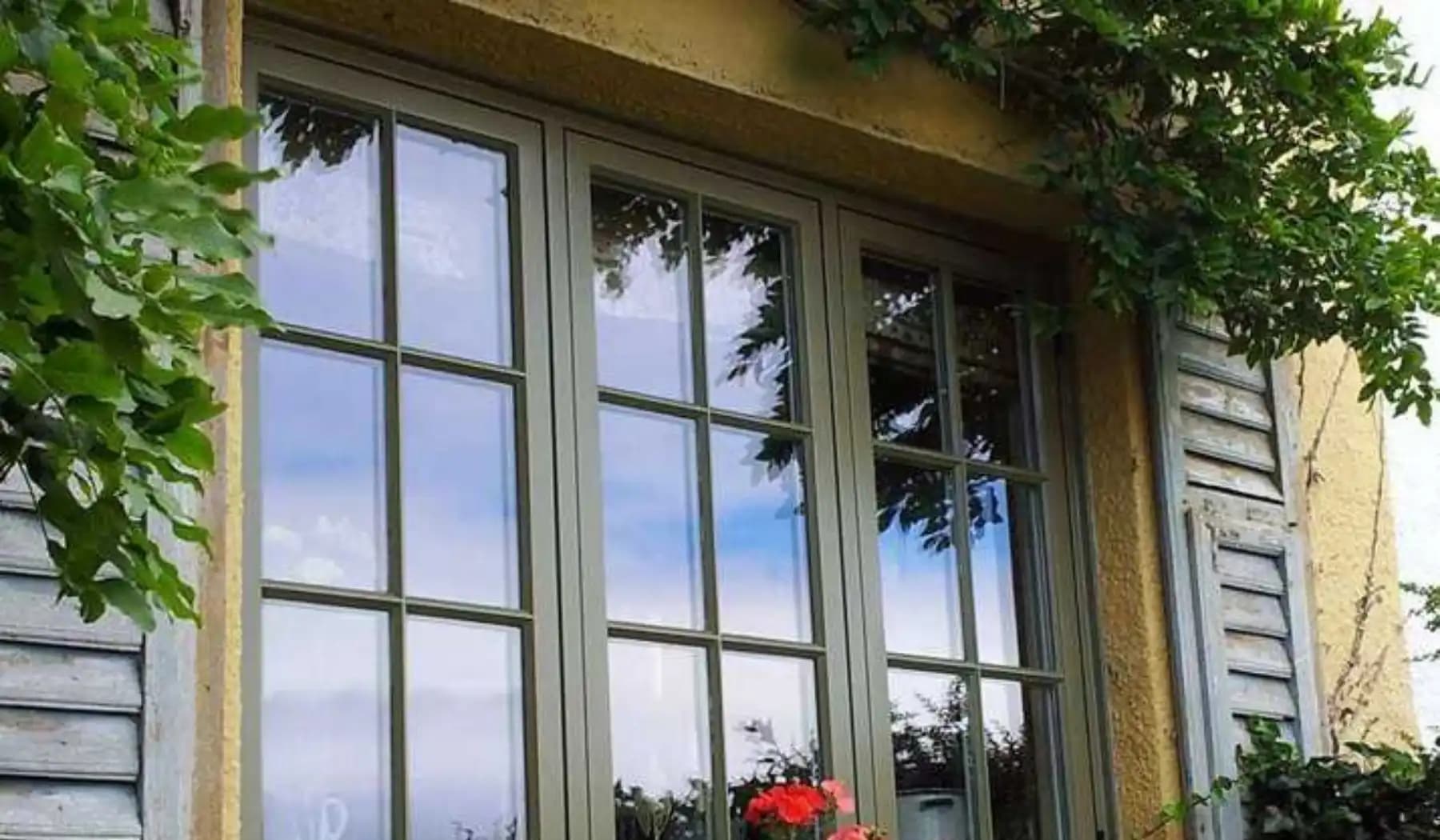 Traditional casement windows enhancing Richmond period home