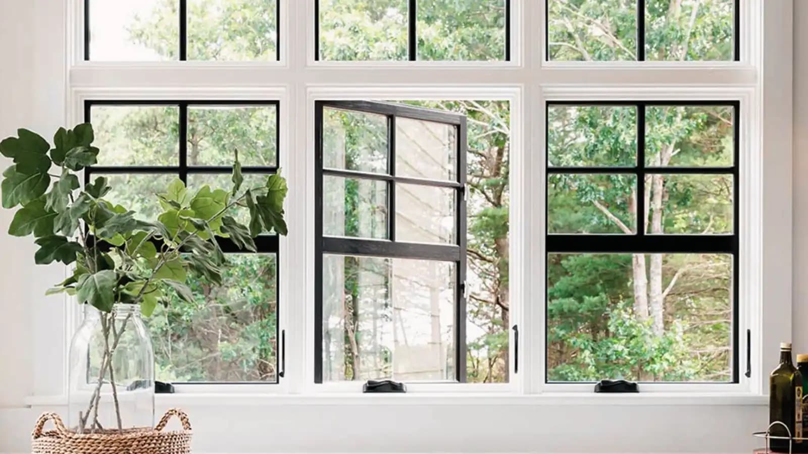 Versatile casement windows in Richmond Victorian home
