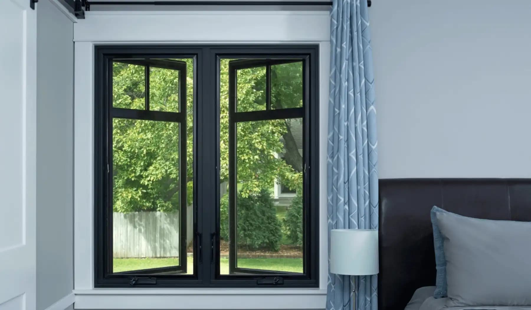 Modern casement windows fitted in Richmond, London town house