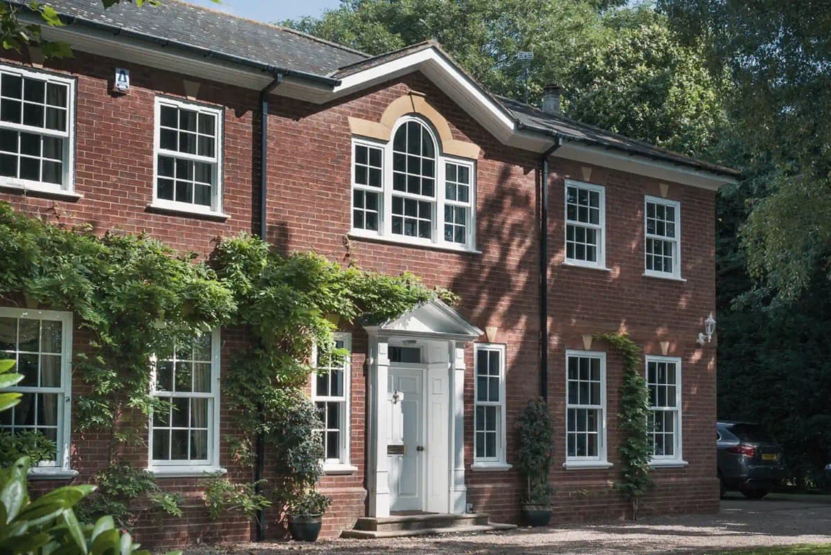 Harrington premium sash window with authentic period styling and modern thermal efficiency