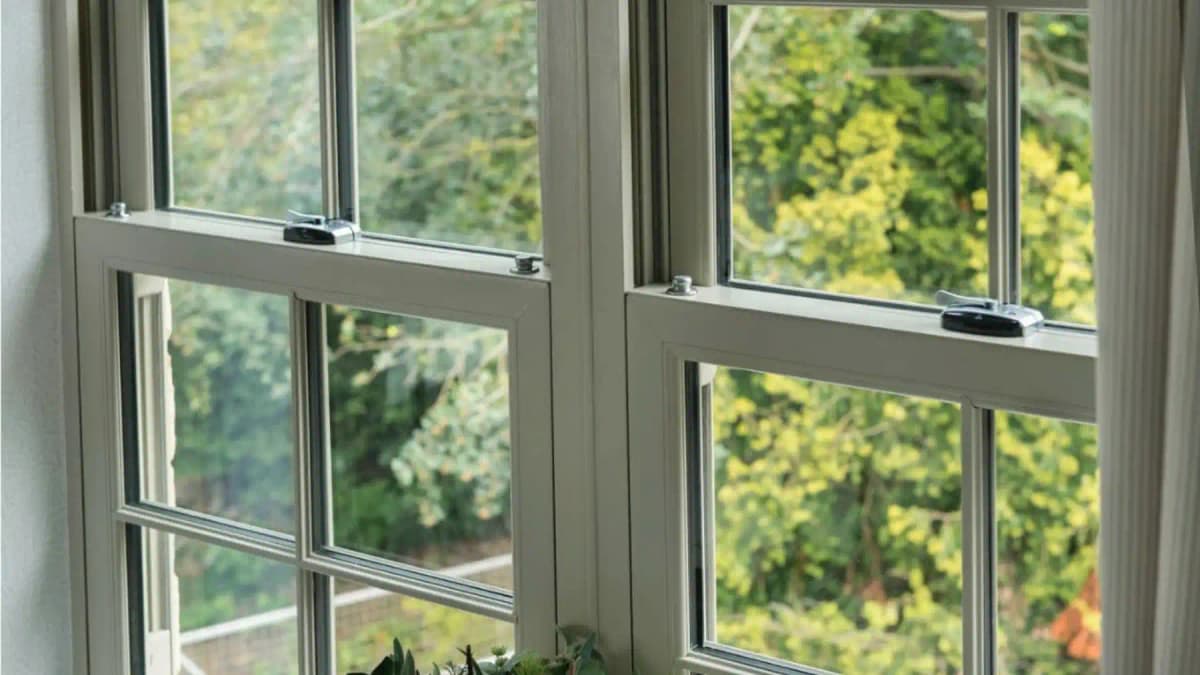 Sliding sash windows installation showcase with traditional period detailing and modern performance