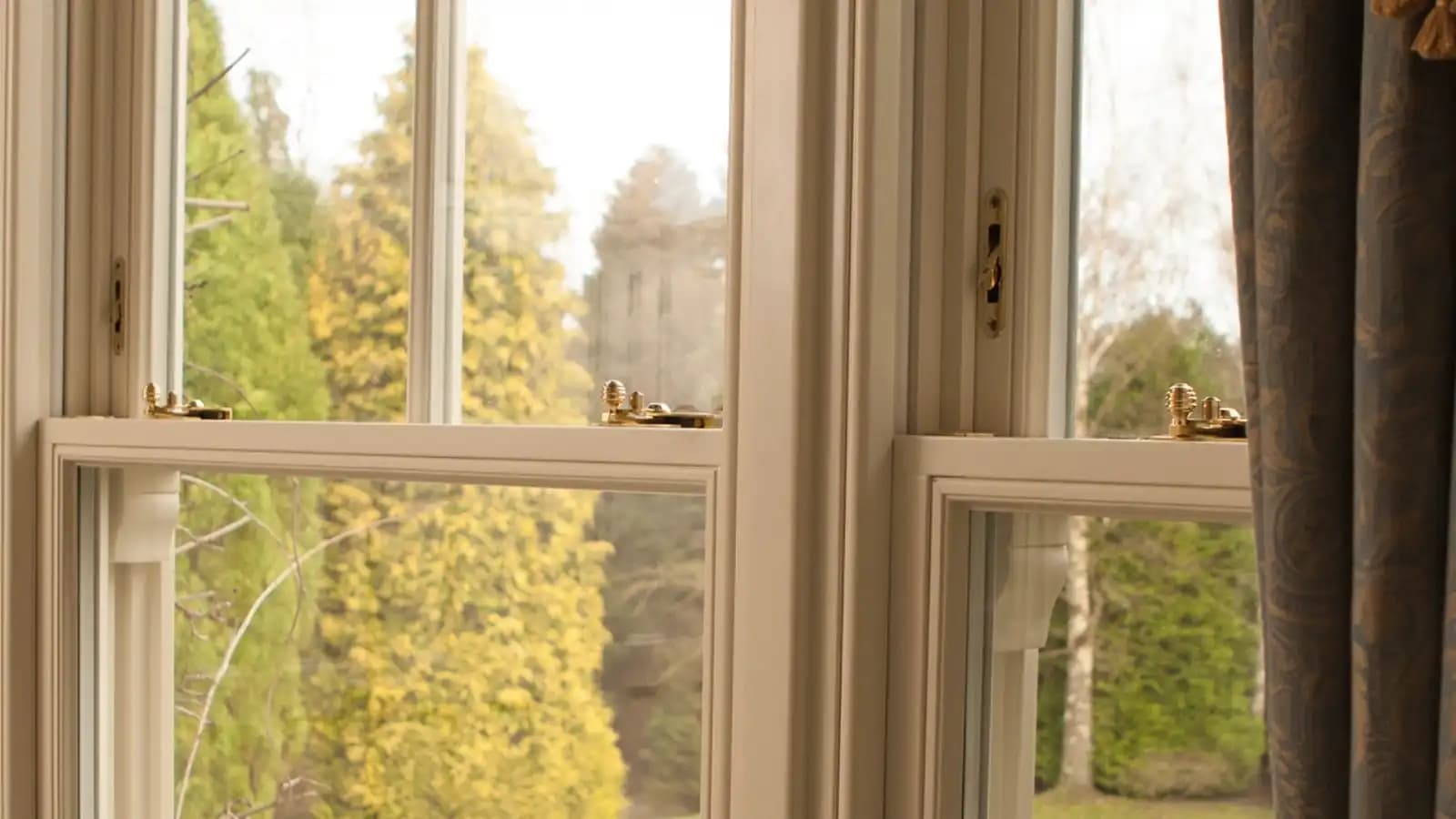 Harrington timber windows showcasing energy efficiency and natural insulation properties