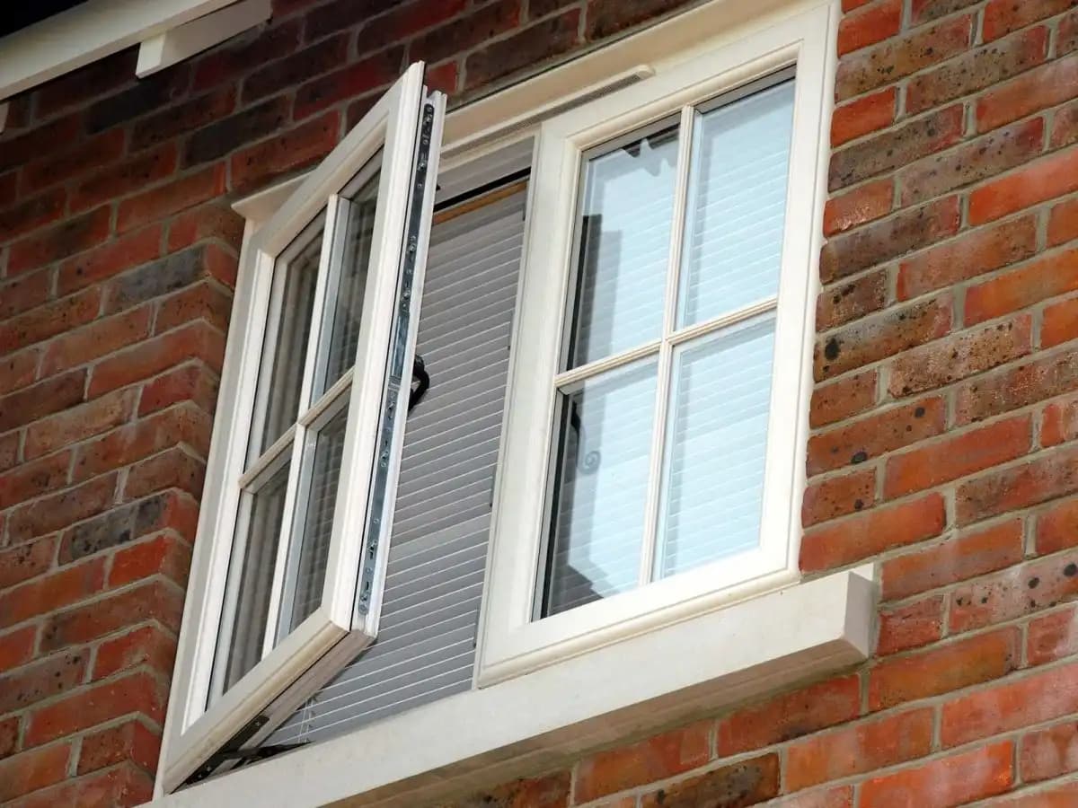Traditional property with heritage-style double glazed windows offering period aesthetics with modern thermal performance