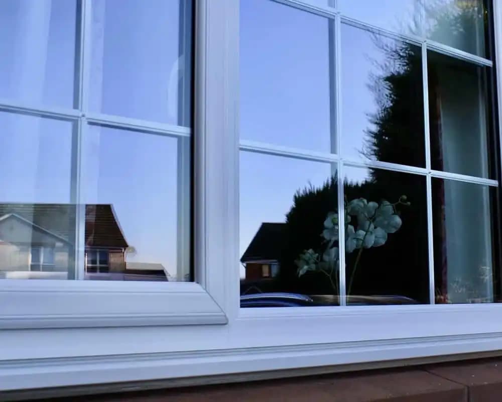 Urban home with triple glazed windows reducing noise pollution from busy surrounding streets and maintaining thermal comfort