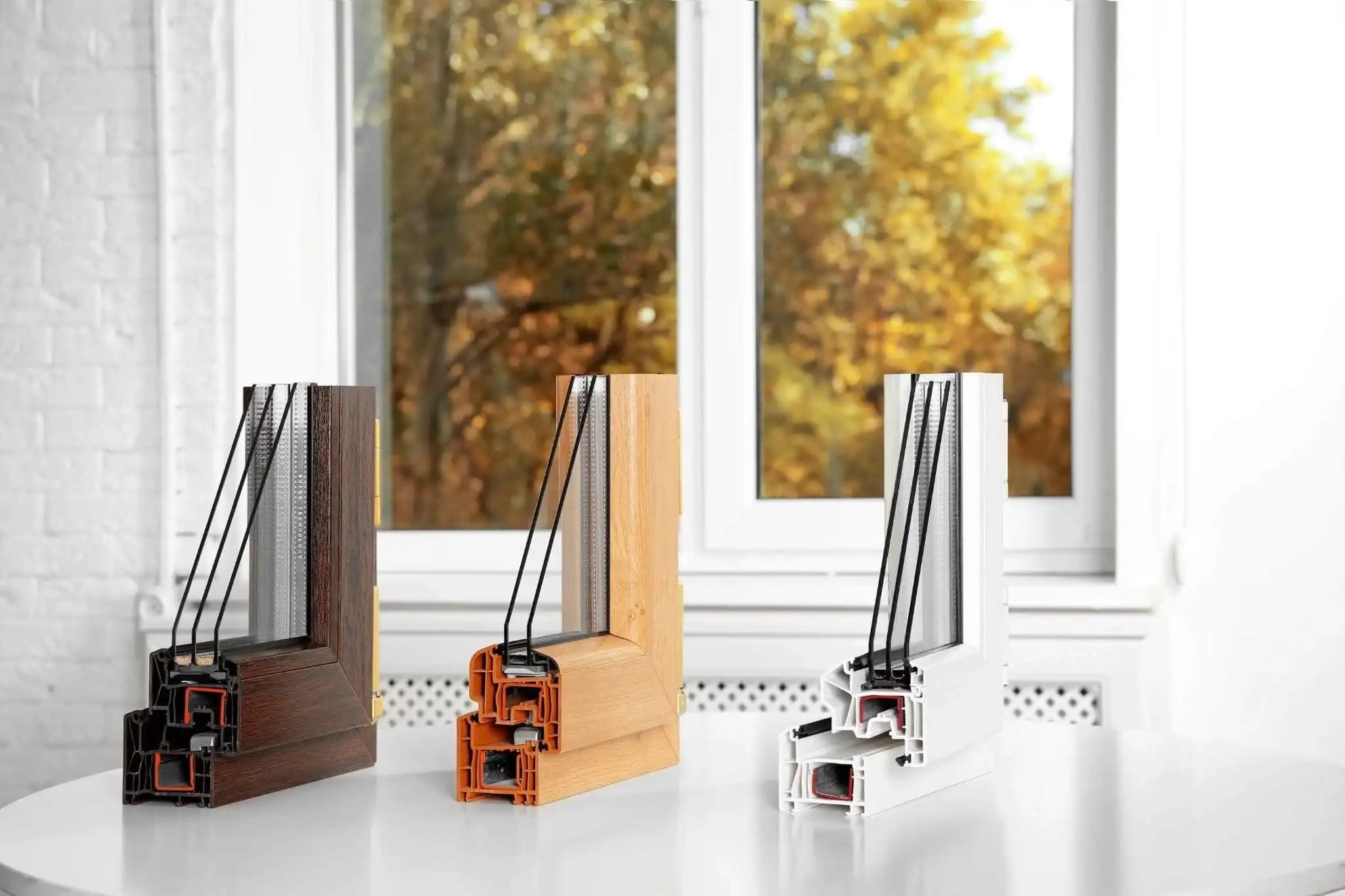 Modern passive house with large triple glazed windows providing exceptional thermal efficiency and contemporary design