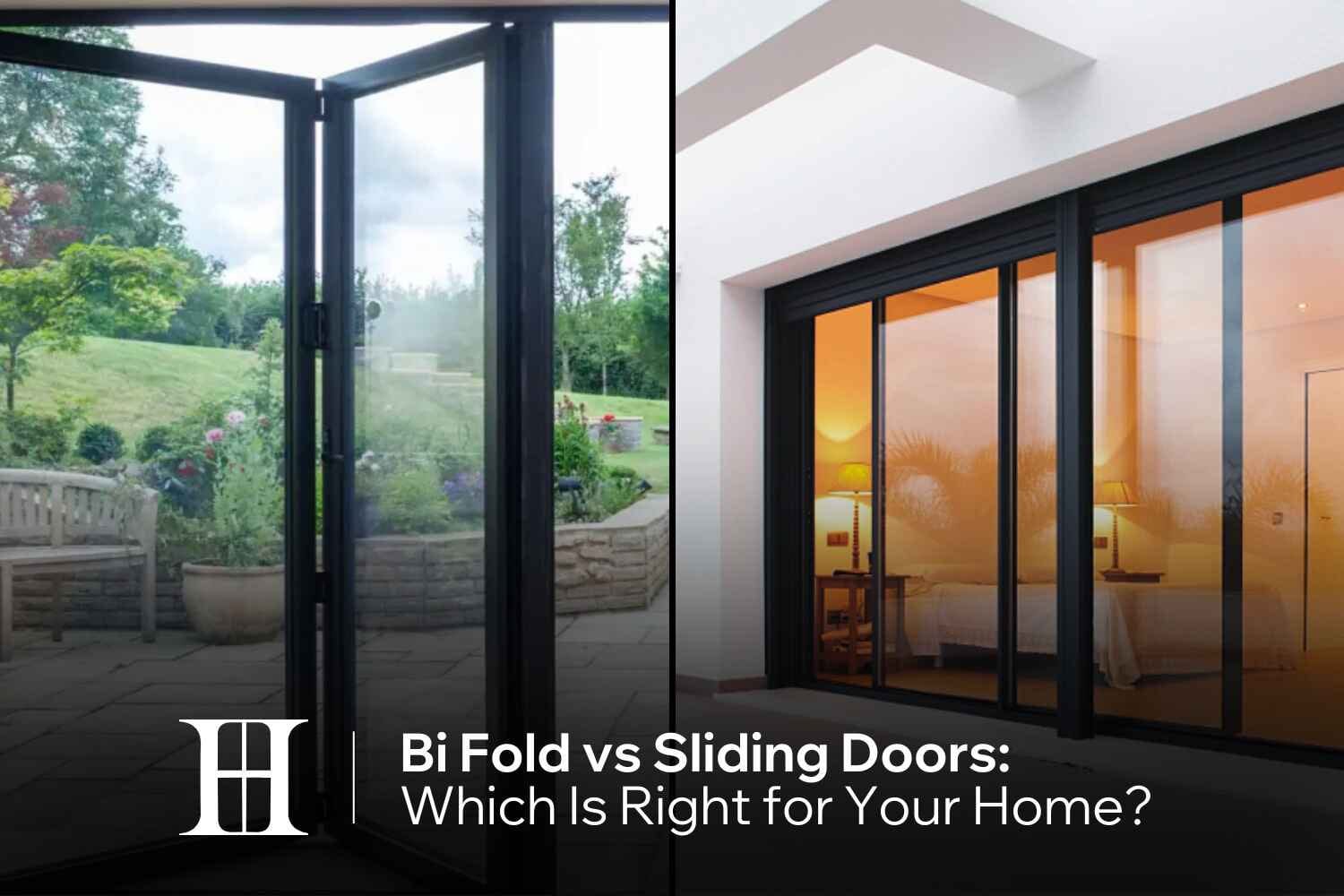 Bi-fold doors, sliding doors, patio doors, aluminium bifold doors, energy-efficient sliding doors, natural light doors, modern glass doors, seamless transition doors, folding and sliding door systems, stylish home doors.