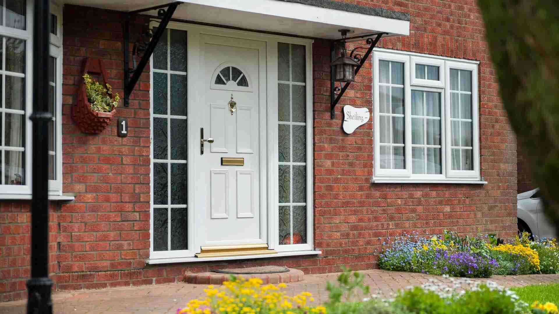 uPVC doors, modern uPVC doors, uPVC front doors, patio doors, composite doors vs uPVC, anthracite grey uPVC doors, durable and thermally efficient doors, secure back doors, sliding patio doors, energy-efficient uPVC doors
