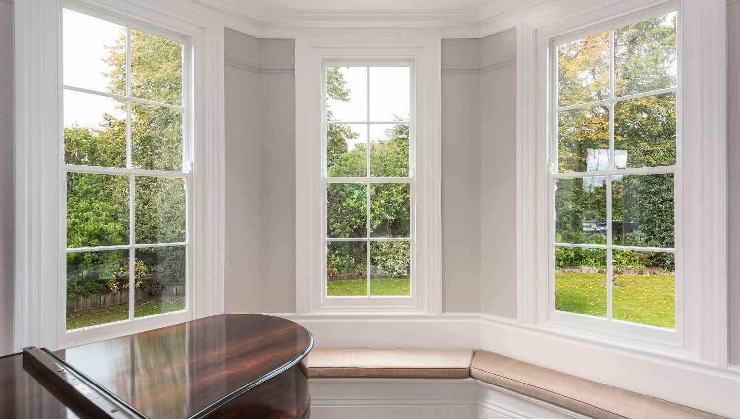 Professional window installation process by Harrington Windows - 5-step expert method