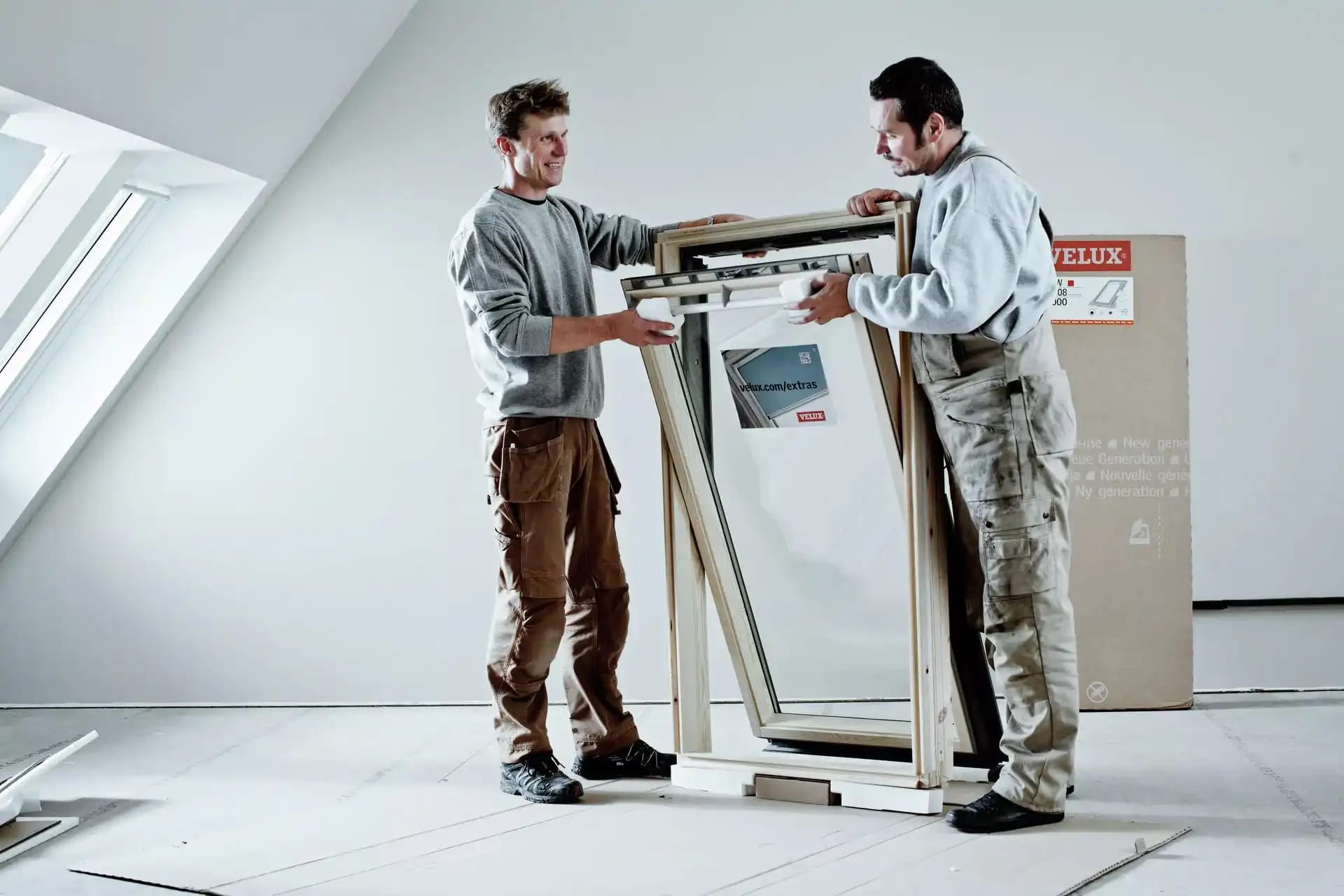 Window installer professional training session